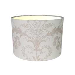 Lampshades in Laura Ashley Josette Truffle Fabric Handmade Various Sizes Free Delivery - thumbnail 2
