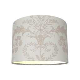 Lampshades in Laura Ashley Josette Truffle Fabric Handmade Various Sizes Free Delivery - thumbnail 1