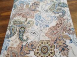 Paisley Door Draft Stopper - Elegant Swirl Design, 41-Inch - thumbnail 1
