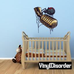 Monster Music Wall Decal - Fabric Vinyl Removable & Reusable Monstermusicuscolor001Et