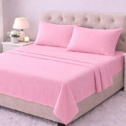 Flat Cosy Thermal Flannelette Warm Brushed Cotton Sheet With Pillowcases - thumbnail 3
