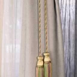 "D??copro Double Tassel Curtain & Drapery Tieback/Holdback, 4"" - 10cm, 29" - thumbnail 2