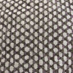 Fermoie Wicker Black Plum Linen Cushion Cover Luxury Designer Pillow - thumbnail 3
