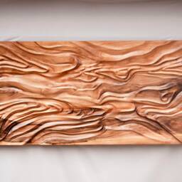 "Large Size Wood Sculpture, Us Delivery Duty Paid, ""Equilibrium" - thumbnail 3