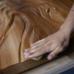 "Large Size Wood Sculpture, Us Delivery Duty Paid, ""Equilibrium" - thumbnail 4