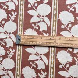 1622. Mirabeau Sienna - Linen/Cotton Cushion Cover - thumbnail 3