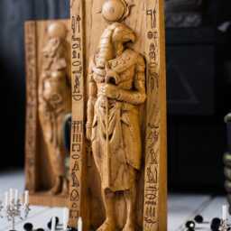 Ra, Egyptian God, God Of Sun, Pagan Gods, Egypt, Mythology, Wicca, Altar, Witches, Kemet, Nubian, Statue - thumbnail 3