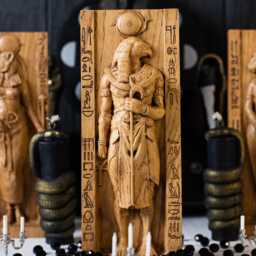 Ra, Egyptian God, God Of Sun, Pagan Gods, Egypt, Mythology, Wicca, Altar, Witches, Kemet, Nubian, Statue - thumbnail 2