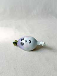 Jack-O'-Lantern, Samhain Lantern, Halloween Turnip, Ceramic Ceramic Luminary, Spooky Season Decor, Lantern, Turnip Lantern