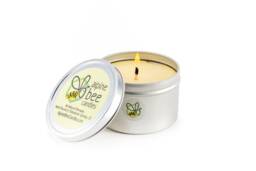 Beeswax Candle Tin 4 Oz Handpoured in Steamboat Springs, Co - Natural Or Scented
