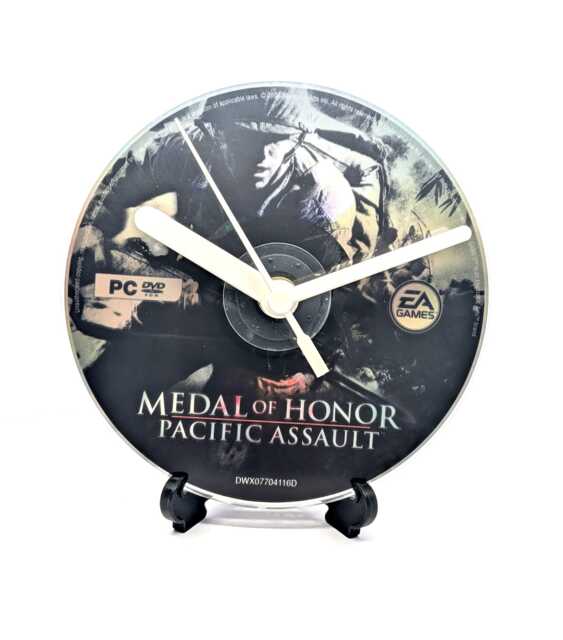 Medal Of Honor Pacific Assault Disc Clock Video Pc Cd Game Gift - image 1