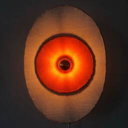 Camafeo Fixed Wall Light in Linen Veil & Washed - Mobile On Request - thumbnail 4