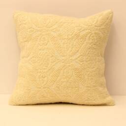 Textile Pillow 16x16 Inch - 40x40 cm Decorative Boho Interior Design Retro Home Decor Ethnic Pillowcover Natural Dye Cushion 4Kf-141
