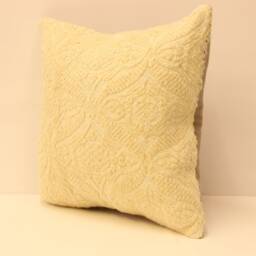 Textile Pillow 16x16 Inch - 40x40 cm Decorative Boho Interior Design Retro Home Decor Ethnic Pillowcover Natural Dye Cushion 4Kf-141 - thumbnail 3