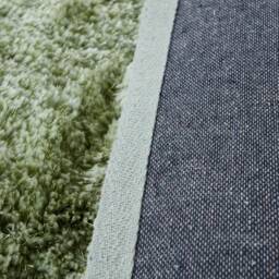 New Pistachio Soft Green Thick Silky Shag Pile Rug Modern Luxurious High Quality Mats - thumbnail 4