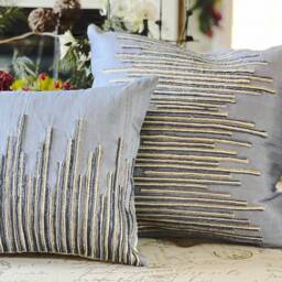 Abaca Throw Pillow Cover Natural Fiber Accent Cushion, 20x20 - thumbnail 3