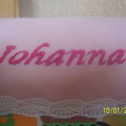 Pillow With Name, Baby Pillow, Baptism, Apples 30 X 40, 40 60 - thumbnail 2