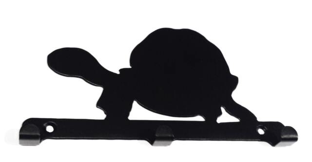 Tortoise Silhouette Key Hook Rack - Metal Wall Art