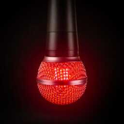Hanging Classic 58 Microphone Lamp - On Air Edition/Ceiling Light Musician Cool Decor Interior Red Neumann Bar Lighting - thumbnail 2