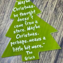 Grinch Christmas Ornament - Acrylic Grinch - thumbnail 4