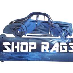 Plasma Cut Hotrod Shop Rag Or Paper Towel Holder - thumbnail 2