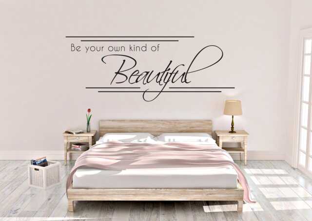 "Vinyl Wall Decal - ""Be Your Own Kind Of Beautiful" - image 1