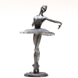 54mm Ballerina 132 Scale Metal Figurine - thumbnail 2
