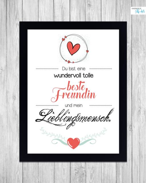 Picture Frame With Text