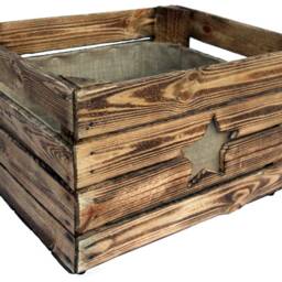 Vintage Christmas Tree Stand Christmas Tree Stand Made Of Wood Old Rustic Fruit Box Decoration Wooden Box Holder Gift - thumbnail 2