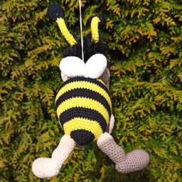 Baby Mobile Bumblebee - Amigurumi, Doll - thumbnail 2