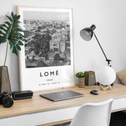 Lome Togo Travel Print African Wall Art - thumbnail 3