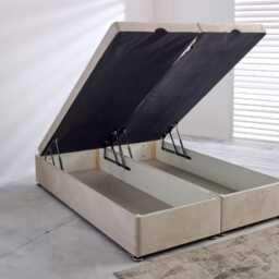 Plush Velvet Ottoman Bed - 54 - thumbnail 3