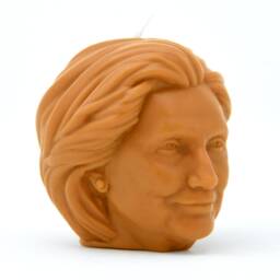 Hillary Clinton Head Candle Is A Funny Political Gift For Feminists Looks Like Former First Lady Of The United States America - thumbnail 2