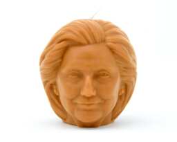 Hillary Clinton Head Candle Is A Funny Political Gift For Feminists Looks Like Former First Lady Of The United States America - thumbnail 1