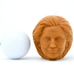 Hillary Clinton Head Candle Is A Funny Political Gift For Feminists Looks Like Former First Lady Of The United States America - thumbnail 4