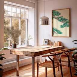 Bonsai Tree Poster, Japanese Botanical Print, Zen Wall Art - thumbnail 4