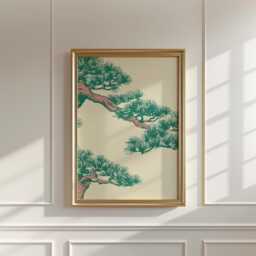 Bonsai Tree Poster, Japanese Botanical Print, Zen Wall Art - thumbnail 3