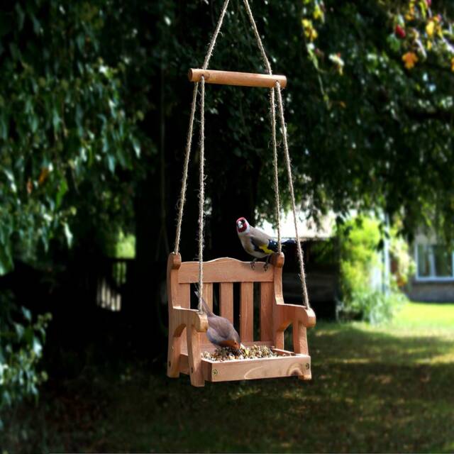Personalised Swing Seat Bird Feeder - Table - image 1