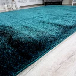 New Plush Jade Thick Silky Soft Shag Pile Rug Modern Luxurious High Quality Mats - thumbnail 2