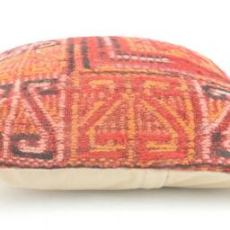 Kilim Cushion Cover, Pillow, Home Decor, Cojin Lana , Unico, 40x40 cm , 16x16Inc, Decor , Decorative Pillow - thumbnail 3