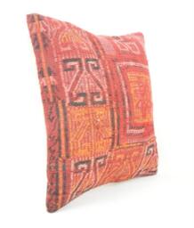 Kilim Cushion Cover, Pillow, Home Decor, Cojin Lana , Unico, 40x40 cm , 16x16Inc, Decor , Decorative Pillow - thumbnail 2