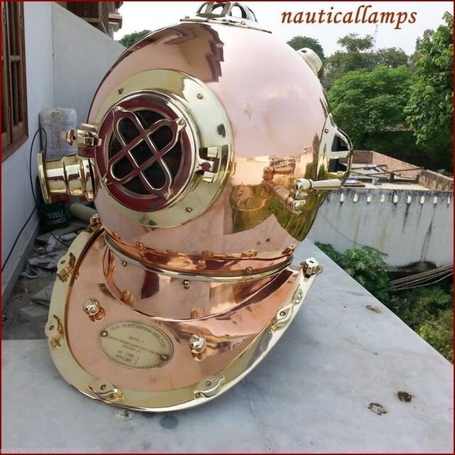 Diving Helmet Divers 18 Inch in Iron & Aluminium - image 1