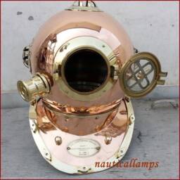 Diving Helmet Divers 18 Inch in Iron & Aluminium - thumbnail 2