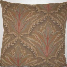 "Tree Leaf Decorative Pillow Cover-In 18""x18" - thumbnail 2