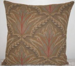 "Tree Leaf Decorative Pillow Cover-In 18""x18" - thumbnail 1