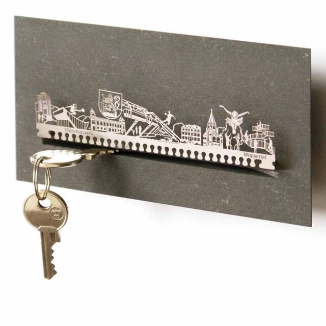 Wuppertal Souvenir Gift Tube - Authentic Skyline Silhouette & Landmarks Design Perfect Memorabilia For Enthusiasts - image 1