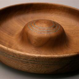 Fathers Day Gift Gifts For Men, Walnut Bowl, Personal Organizer - thumbnail 4