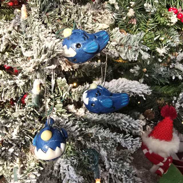 Angler Fish Christmas Ornament With Glow in The Dark - image 1