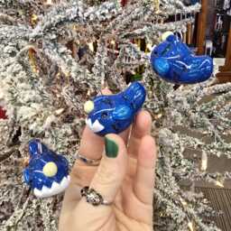 Angler Fish Christmas Ornament With Glow in The Dark - thumbnail 4
