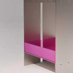 Aiona-1 Side Table - Nova Pink - thumbnail 3